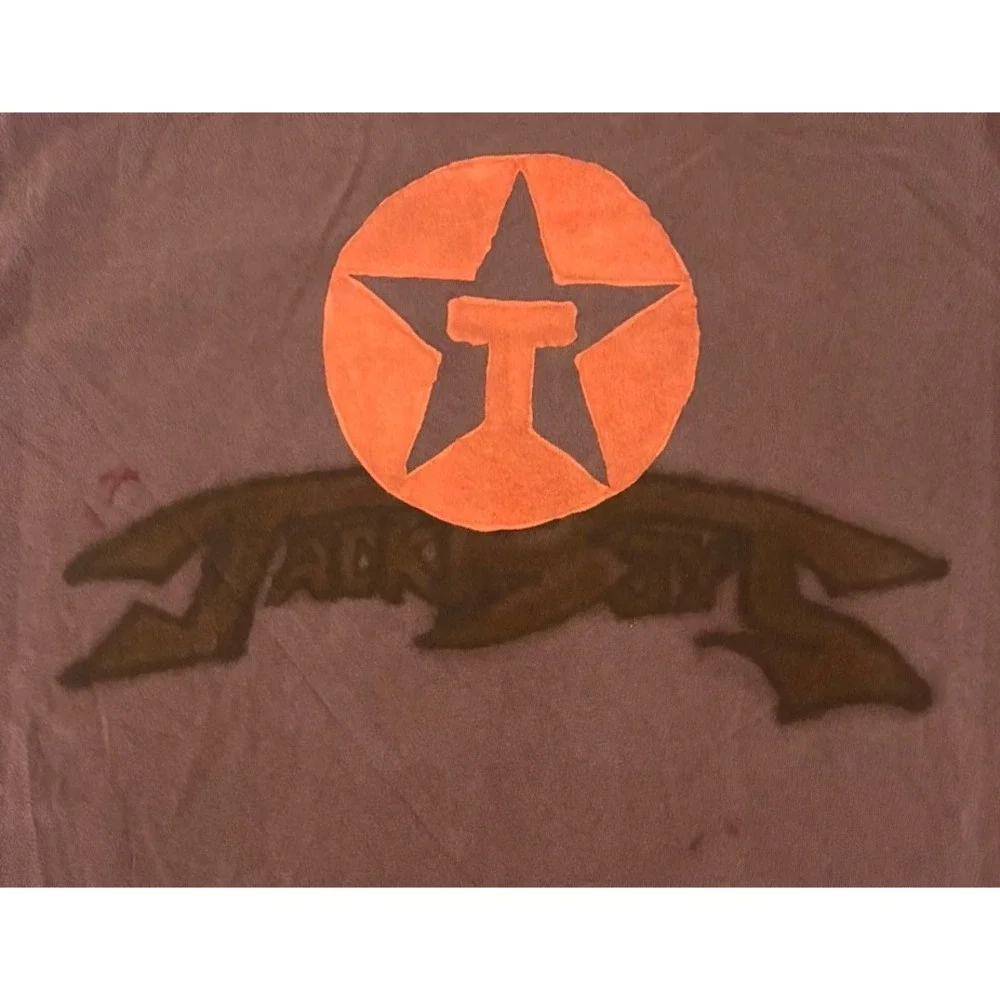 Travis Scott JackBoys 2 A1 Tee M‎ Brown NEW *spots